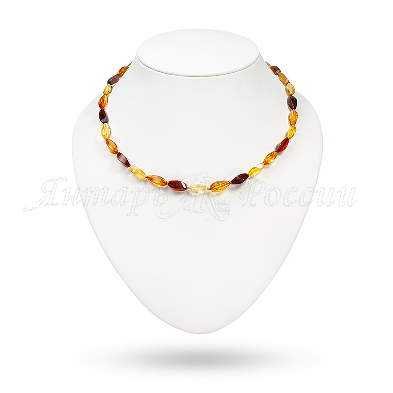Бусы Янтарь